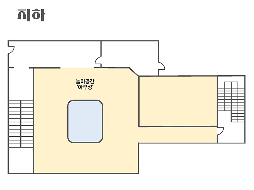 지하 도면